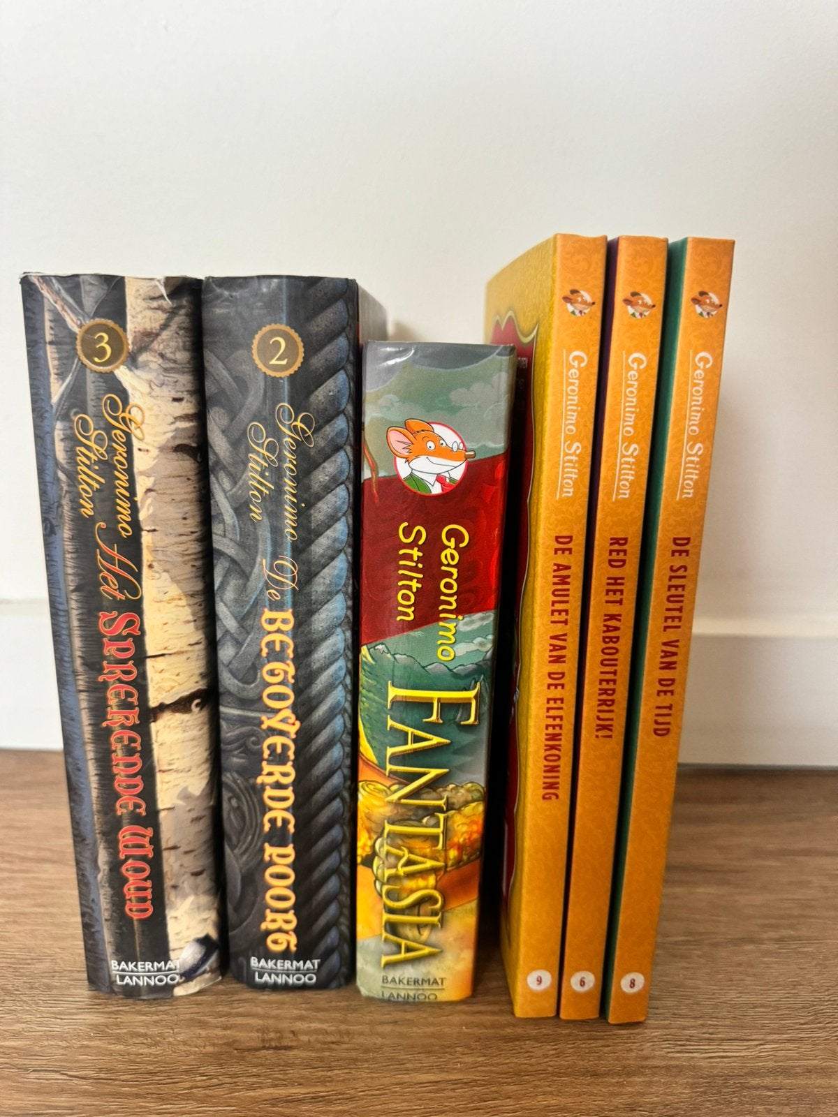 6 Geronimo Stilton boeken, Ophalen of Verzenden, Zo goed als nieuw