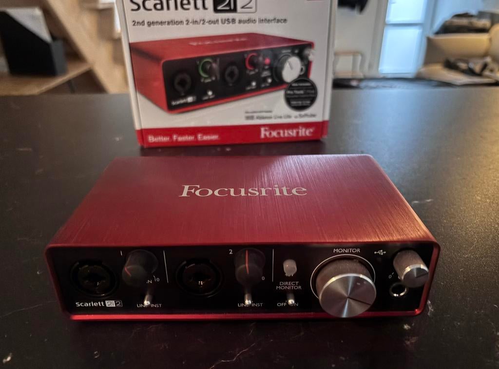 Focusrite Scarlet 2i2 2e génération, Enlèvement, Focusrite