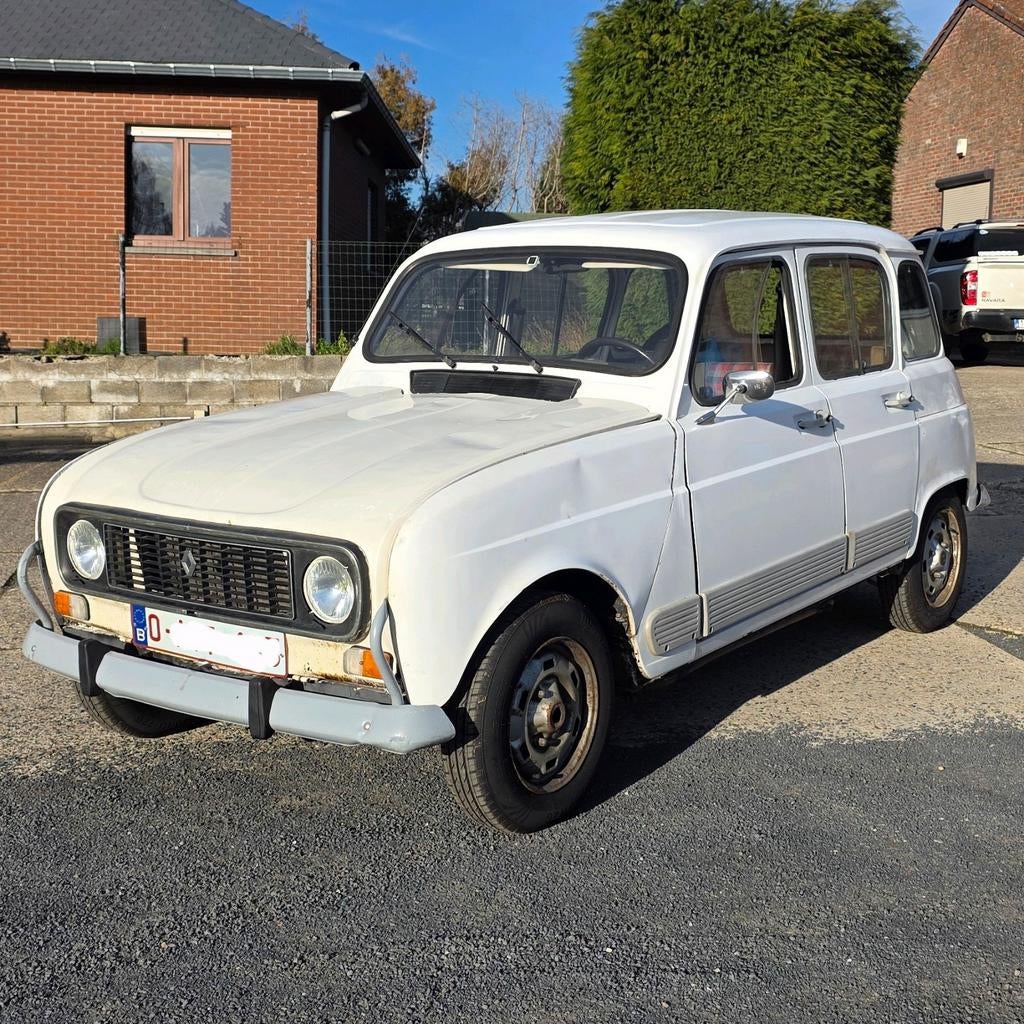 Renault 4 GTL 1100 Roule bien, Autos, Renault, Particulier, Essence, 5 portes, Blanc, Traction avant, Enlèvement