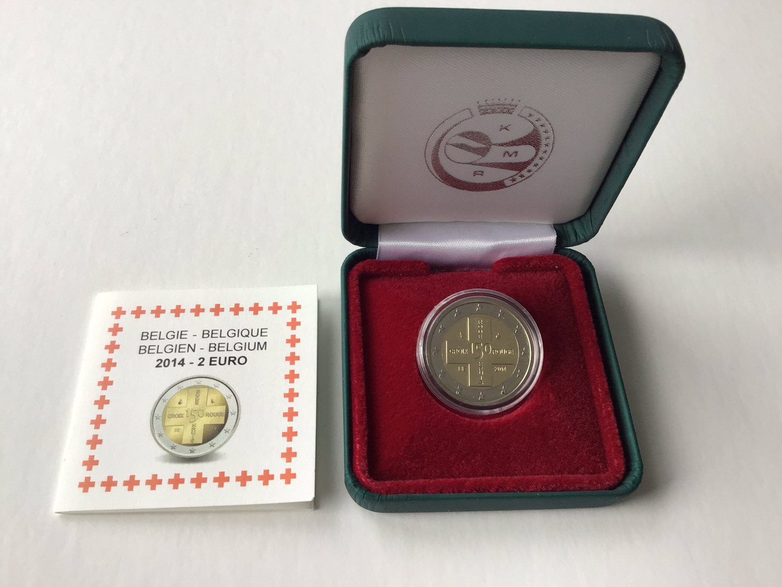 België 2 euro Rode Kruis 2014 Proof, Timbres & Monnaies, Monnaies | Europe | Monnaies euro, Enlèvement ou Envoi, Belgique, 2 euros