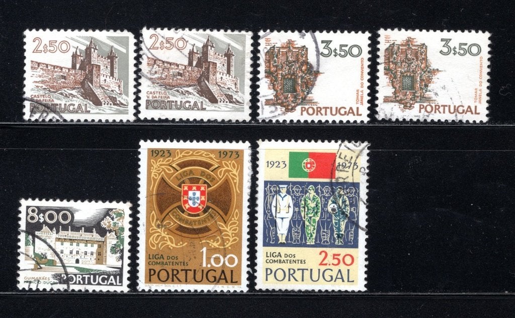 PORTUGAL Lot 1973 gestempeld, Verzenden, Portugal, Gestempeld