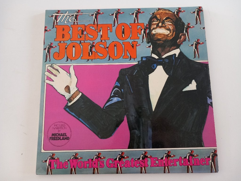 Vinyl 2LP Al Jolson Best of Jazz Entertainment Pop, Cd's en Dvd's, Ophalen of Verzenden, 12 inch, Jazz