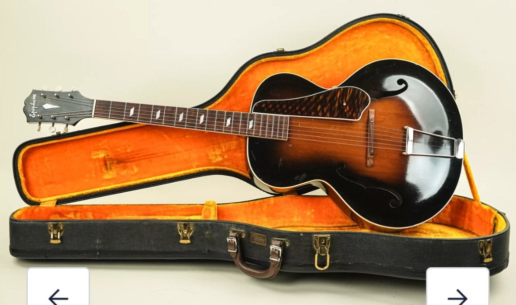 Epiphone Blackstone 1939, Muziek en Instrumenten, Ophalen, Gebruikt, Overige typen, Met koffer