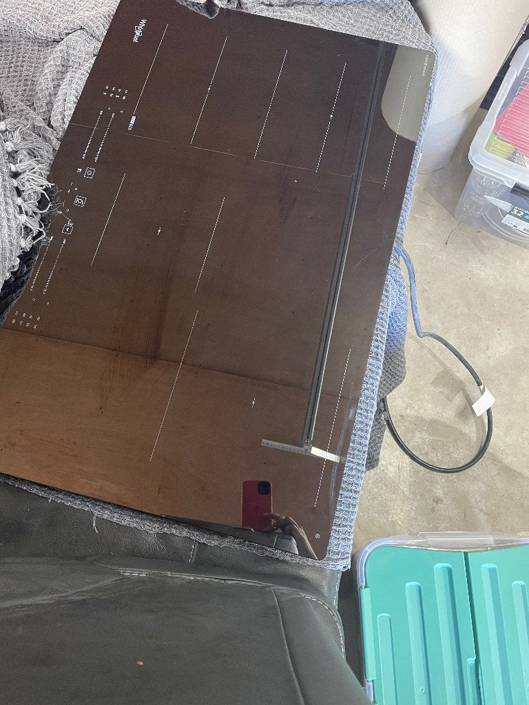 Inductiekookplaat, Elektronische apparatuur, Kookplaten, Ophalen, 4 kookzones, Zo goed als nieuw, Inbouw