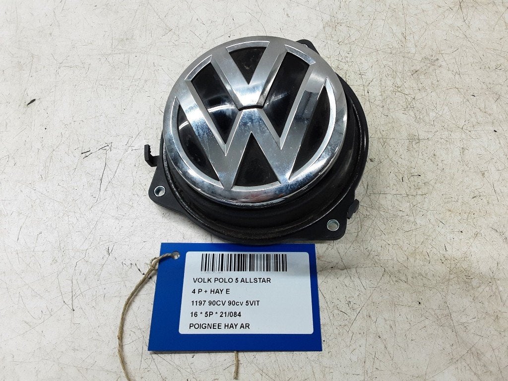 POIGNEE COFFRE / HAYON ARRIERE Polo V (6R) (6C6827469), Volkswagen, Volkswagen AG, Utilisé, Kundenbetreuung@volkswagen.de