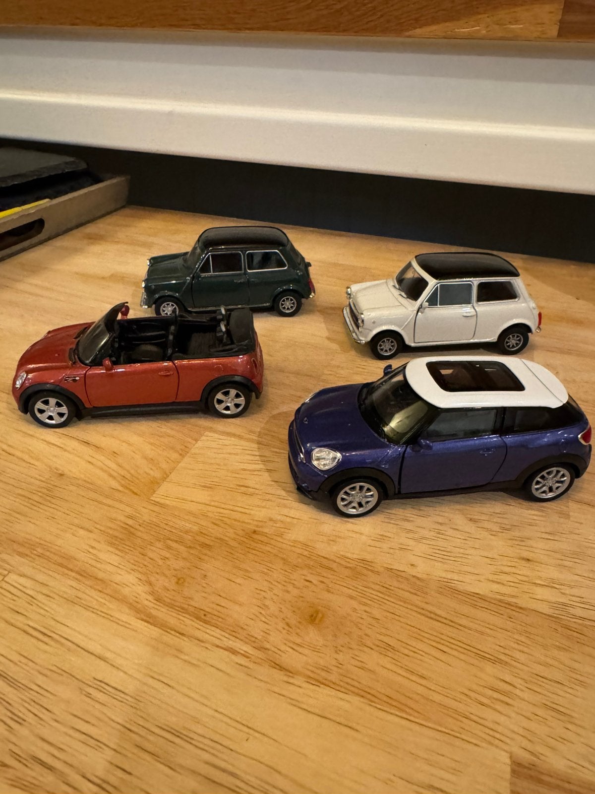 Miniatuur min cooper, Ophalen, Zo goed als nieuw