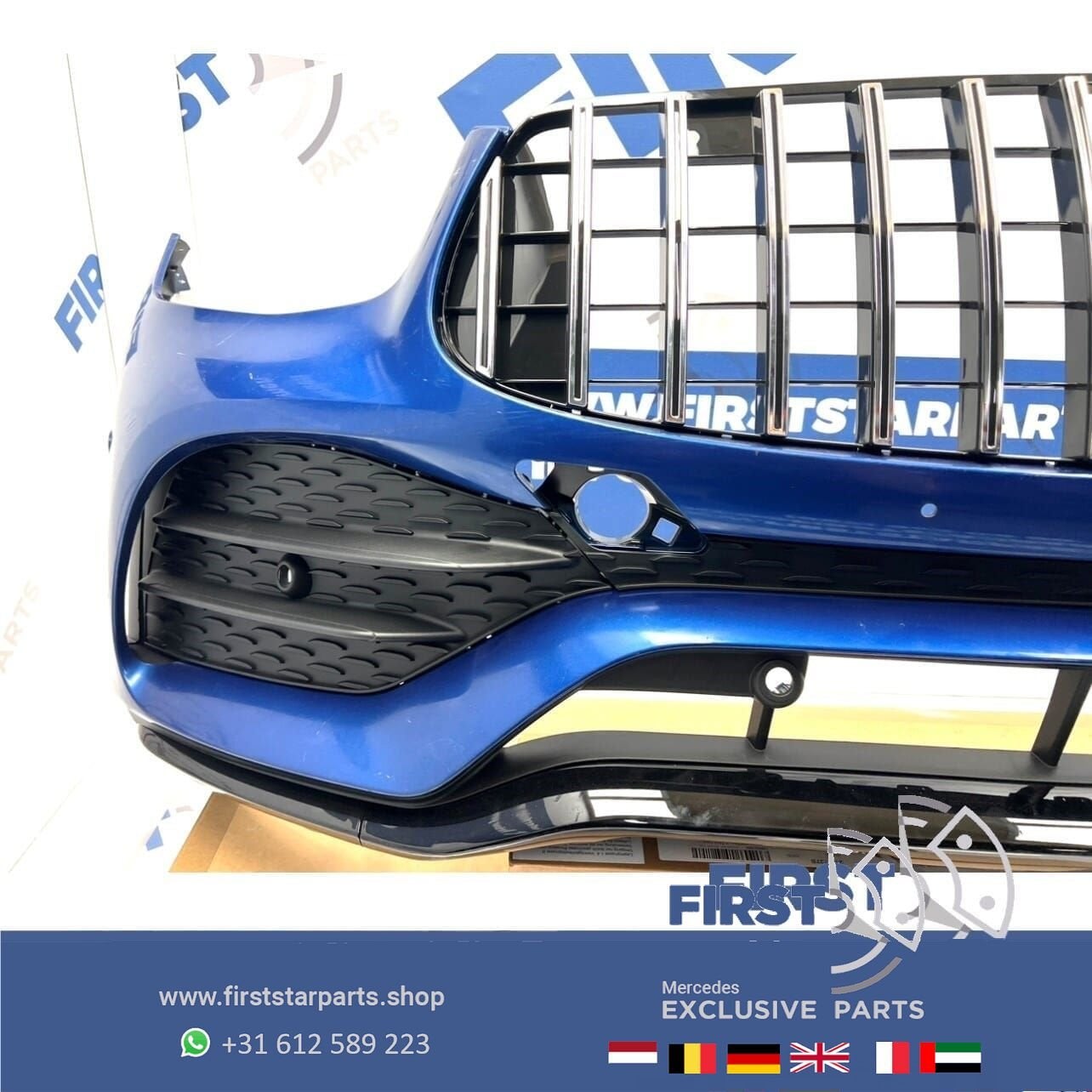 W253 BUMPER GLC FACELIFT AMG VOORBUMPER Mercedes 2018-2022 B, Utilisé, -, Avant, -