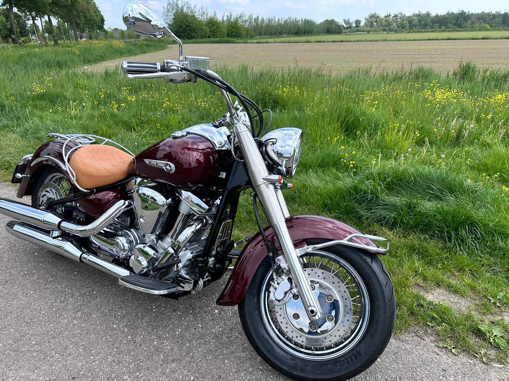 Yamaha Wildstar XV1600. Beauté rouge, Motos, Motos | Yamaha, Particulier, Tourisme, plus de 35 kW, 2 cylindres, Permis Moto A