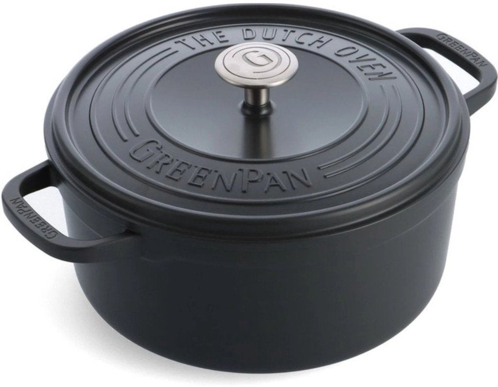 GreenPan Featherweights 26cm stoofpot 5.3 Liter, Maison & Meubles, Enlèvement ou Envoi, Aluminium, GreenPan, Sauteuse