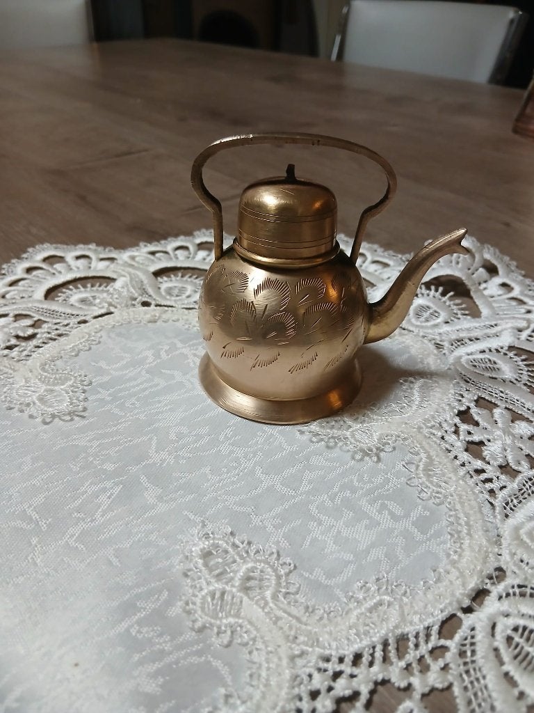 Mini bouilloire, Antiquités & Art, Antiquités | Bronze & Cuivre, Enlèvement, Cuivre