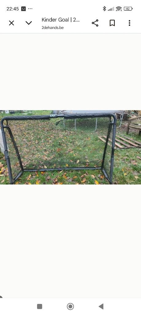 Kinder Goal, Sport en Fitness, Voetbal, Ophalen, Gebruikt