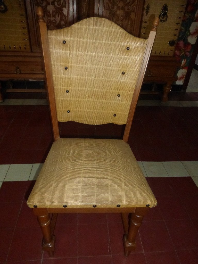 6 prachtige rustieke lichte eikenhouten stoelen, Ophalen