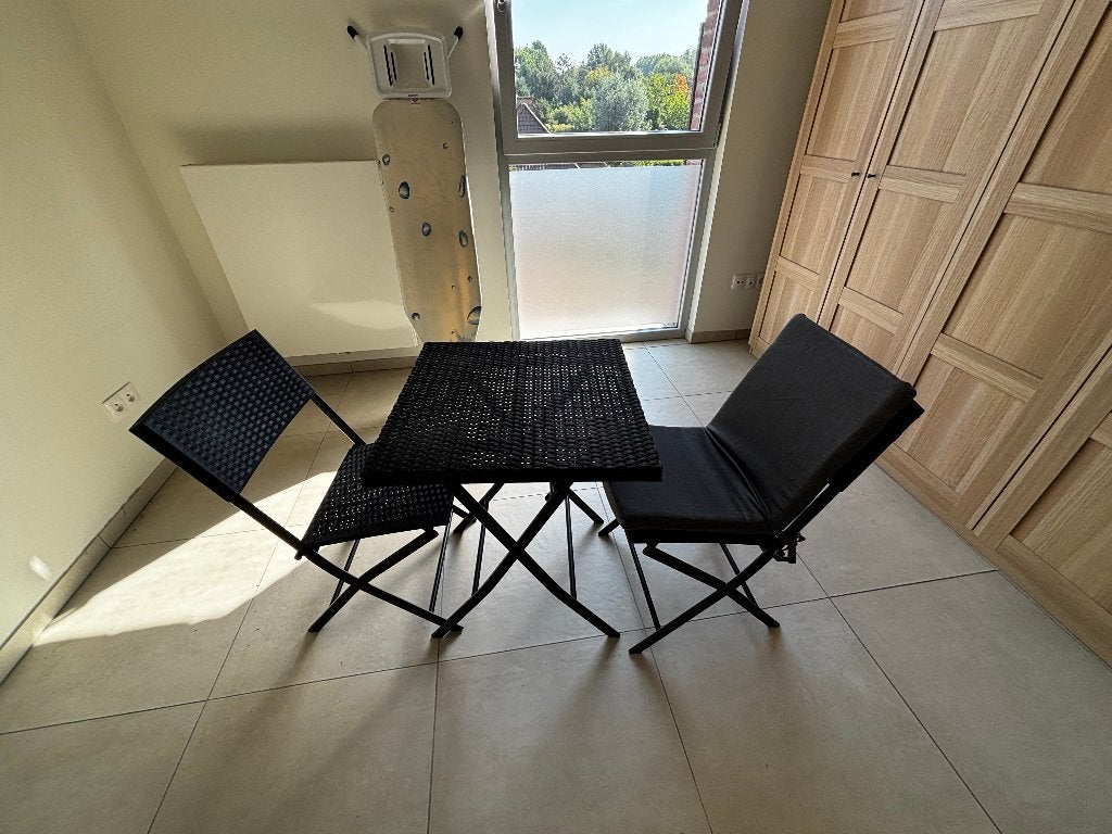 terras setje, Ophalen, Overige materialen, Bijzettafel, Zo goed als nieuw