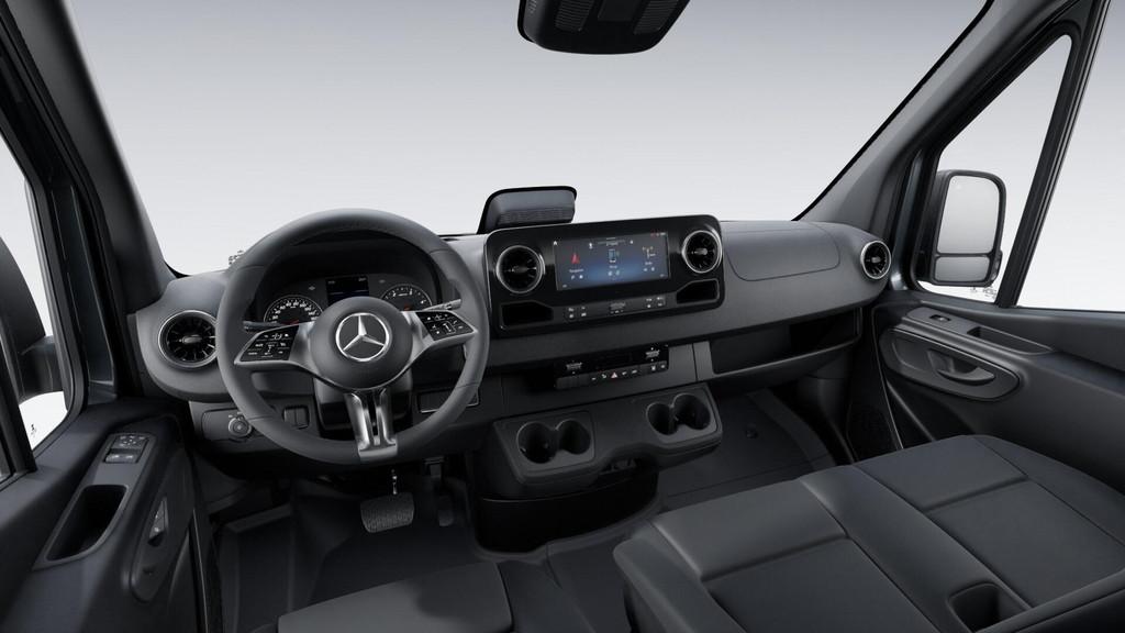 Mercedes-Benz Sprinter Sprinter 319 CDI GB L2 RWD SELECT Com, Auto's, Automaat, 4 deurs, Zwart, 4 cilinders