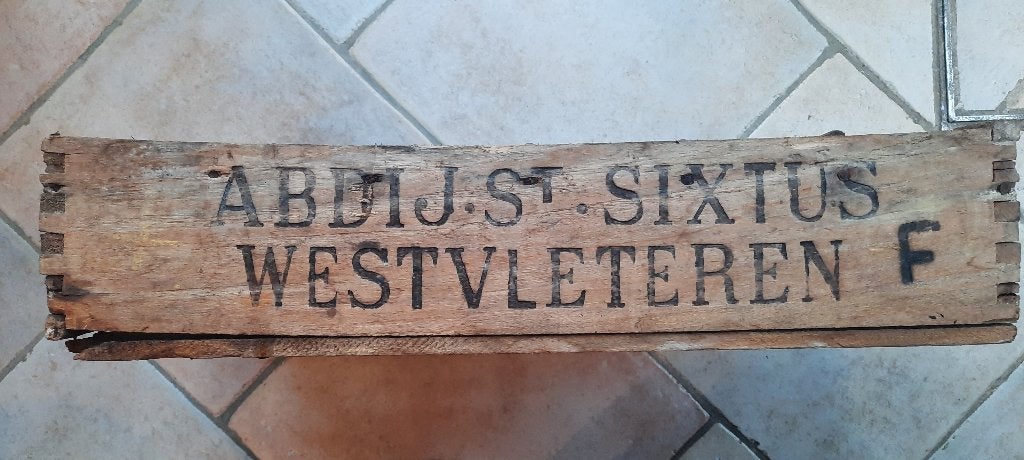 Casier en bois Westvleteren 24 bouteilles, Vintage 70's, Collections, Enlèvement, Utilisé, Bouteille(s), Autres marques