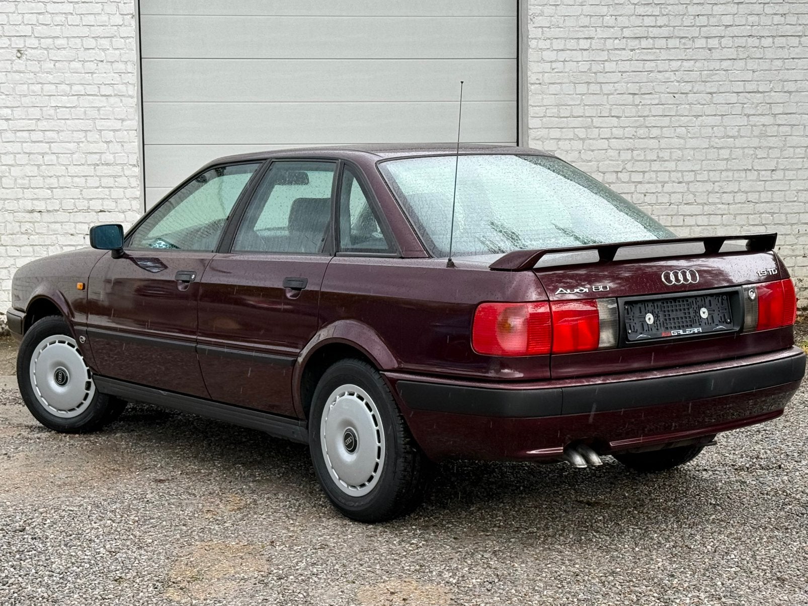 Audi 80 1.9 TD*147.000km*1stehand*1992*oldtimer*voorouder*, Auto's, Stof, Zwart, Overige kleuren, 1900 cc