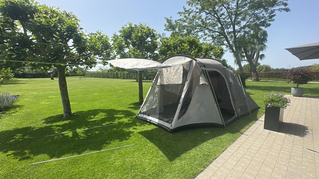 Coleman Lakeside 4 deluxe tent (niet waterdicht!), Ophalen, Gebruikt, Tot en met 4