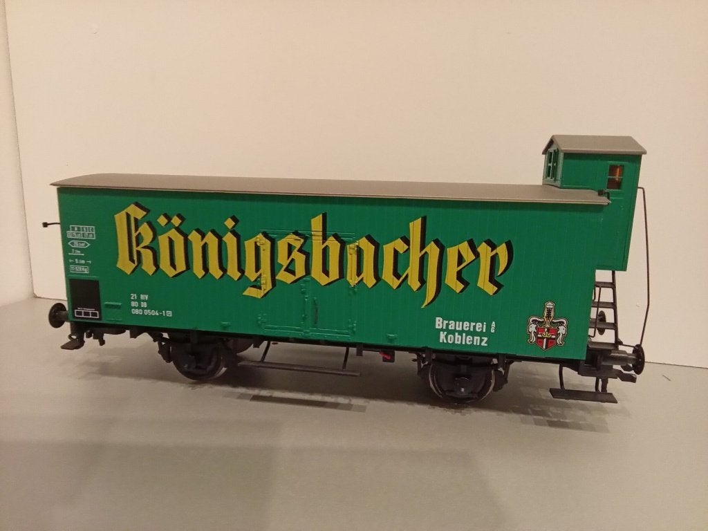 Märklin spoor 1 Bierwagen Koningsbacher in OVP., Ophalen of Verzenden, Nieuw, Wagon, Märklin