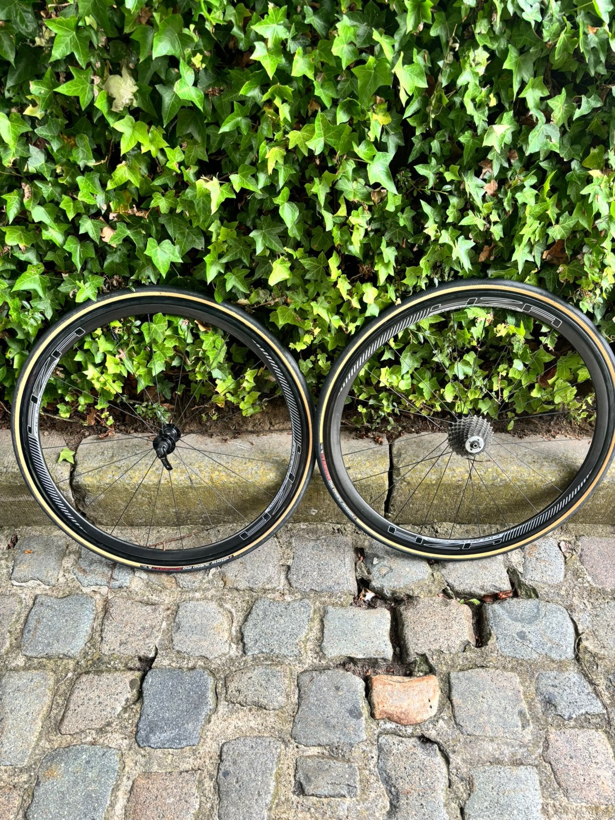 Carbon racewielen 4za velgremmen, Fietsen en Brommers, Fietsonderdelen, Ophalen, Gebruikt, Racefiets, Carbon