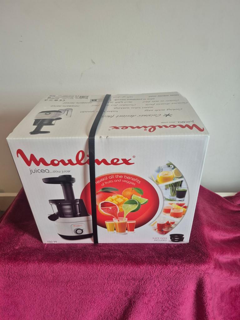 Moulinex Juiceo — Extracteur de jus lent (Slow Juicer) —, Enlèvement ou Envoi