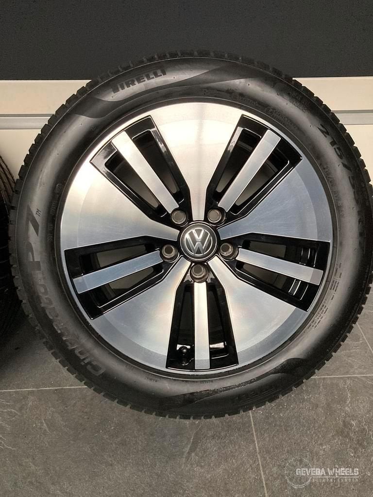 17'' originele Volkswagen Passat GTE velgen + banden 5x112, Auto-onderdelen, -, -, Banden en Velgen, 17 inch