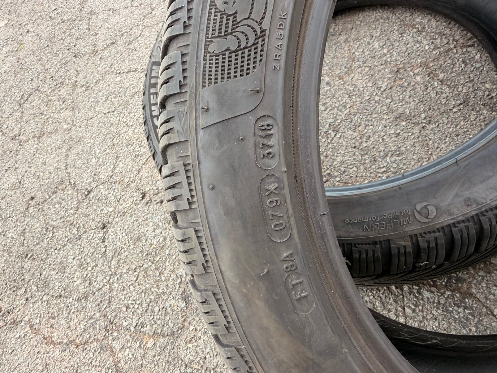 MICHELIN ALPIN 6 225/45R17, Pneus hiver, Enlèvement, Utilisé, Michelin