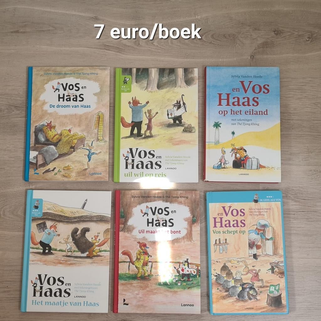 Boeken Vos en haas, Ophalen