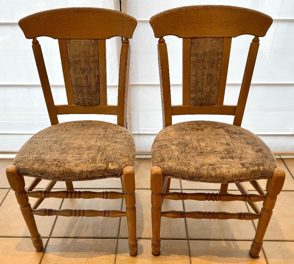 Stoelen, Klassiek, Bois, Brun, Enlèvement
