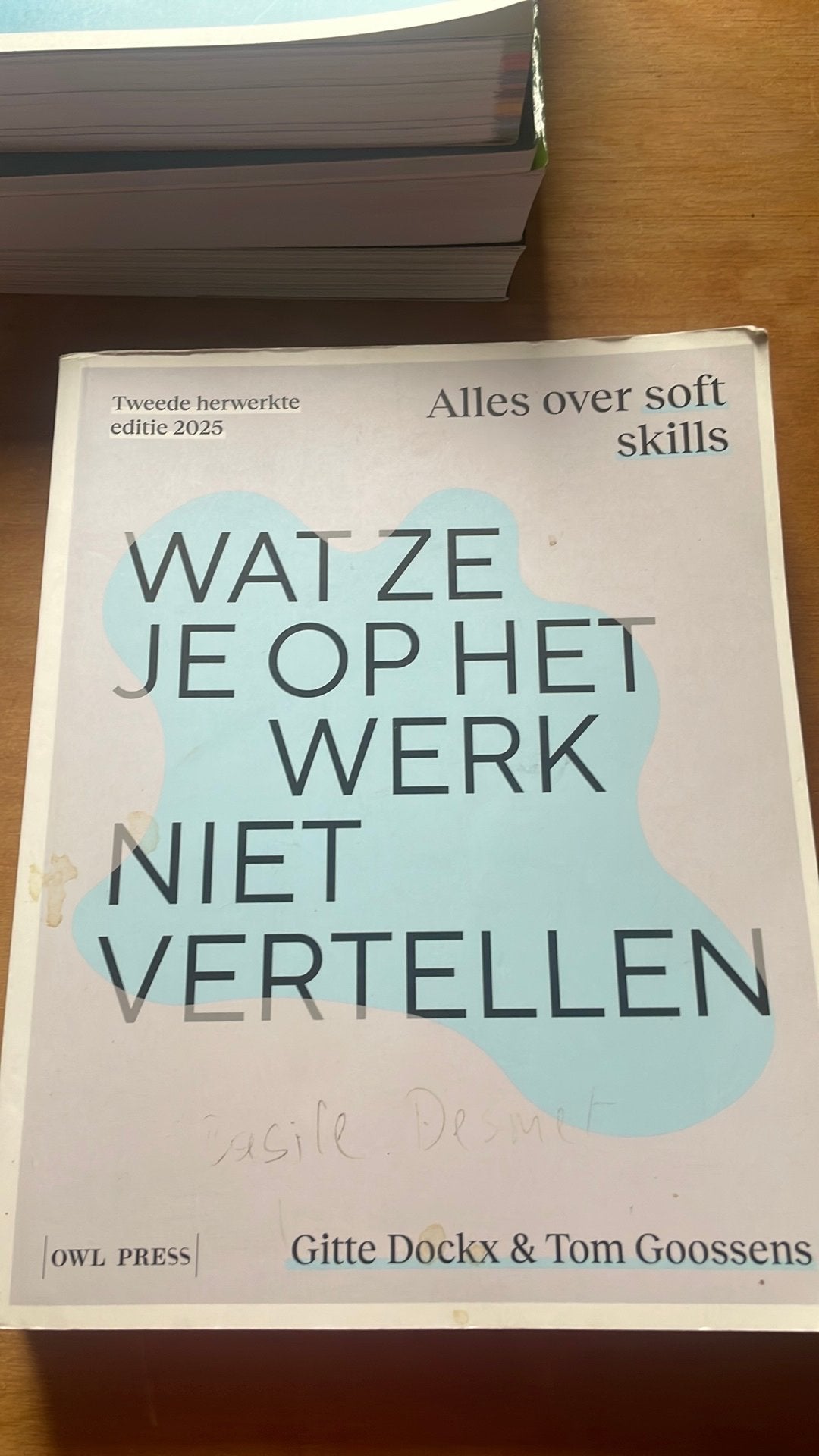 Boeken bedrijfsmanagement 1e bachelor artevelde gent 2025/26, Enlèvement, Comme neuf