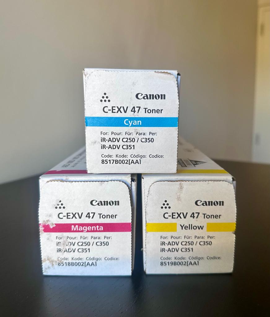 Toner Canon C-EXV 47 – Neufs, Ophalen, Nieuw, Toner, Canon