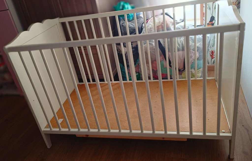 Gratis babybed, Ophalen