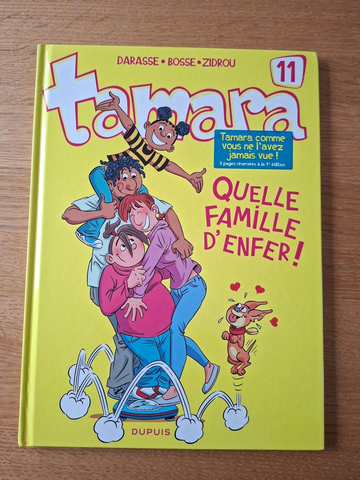 BD Tamara Tome 11. Quelle famille d'enfer !, Une BD, Enlèvement, Comme neuf