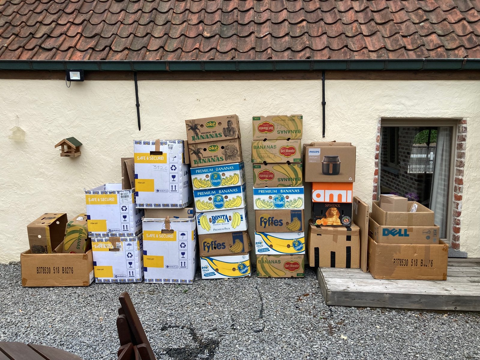 Verhuisdozen - bananendozen, Bricolage & Construction, Casiers & Boîtes, Enlèvement