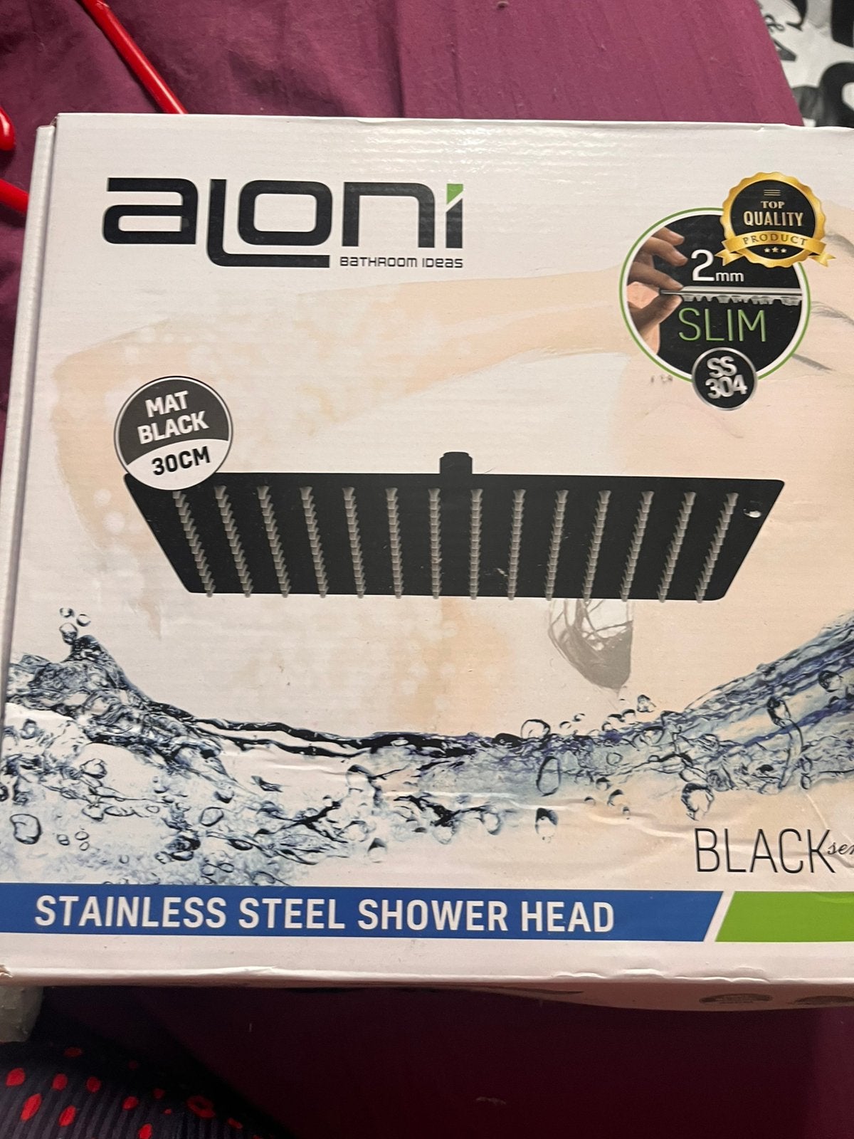 Douchekop aloni, Verzenden, Nieuw, Douche