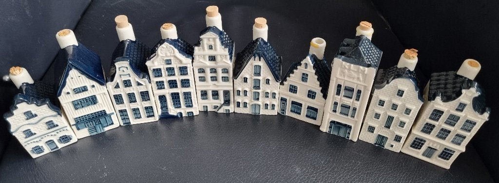 Te koop 10 KLM Huisjes Bols 1-6-13-62-69-70-73-75-79-80 LEEG, Verzamelen, Ophalen of Verzenden, Gebruikt, 41 t/m 60