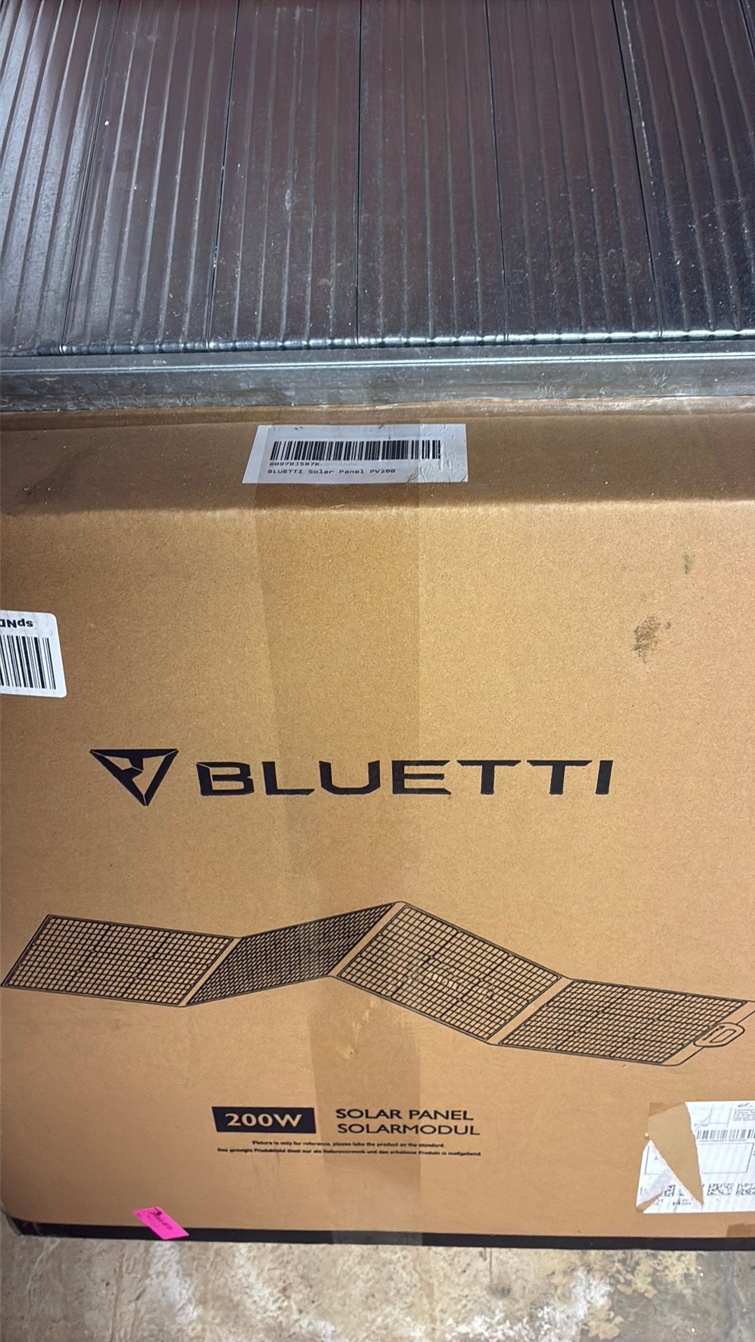 Panneau solaire 200W bluetti, TV, Hi-fi & Vidéo, Batteries, Enlèvement ou Envoi, Neuf