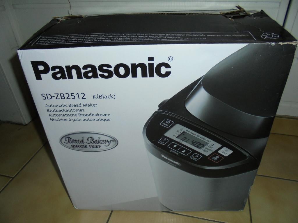 broodbakmachine panasonic nieuw !, Electroménager, Machines à pain, Enlèvement, Neuf, Plus de 10 programmes