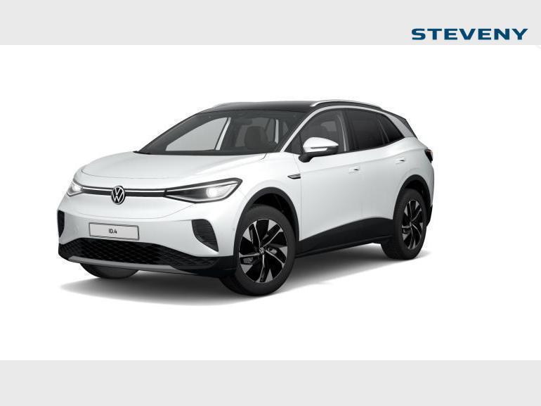 Volkswagen ID.4 77 kWh 150 kW (204 ch) 1 vitesses, Auto's, Automaat, Lederen bekleding, Overige modellen, Wit