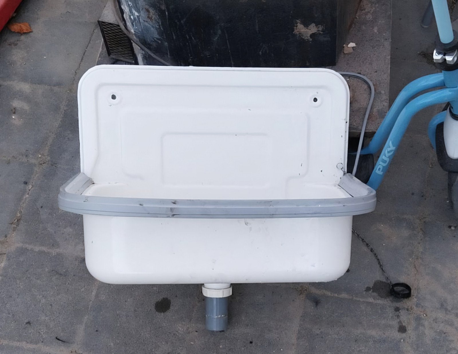 Aluminium uitgietbak spoelbak, Doe-het-zelf en Bouw, Ophalen