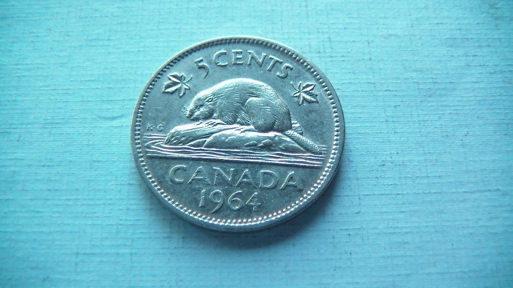 canada 5 cents 1964, Enlèvement