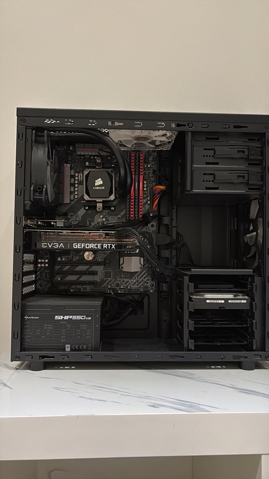 Alleen pc (keyboard+ headset optional), Ophalen, Zo goed als nieuw, 32 GB, HDD