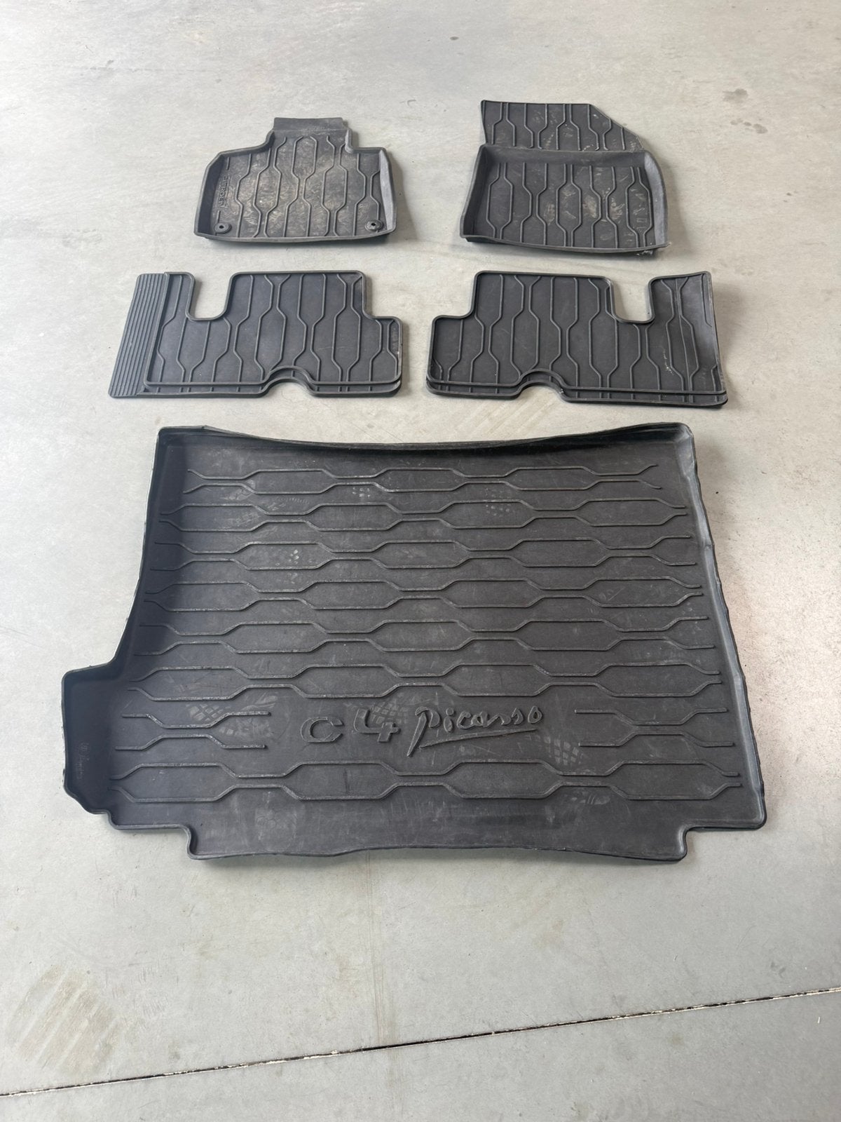Orginele rubbermatten Citroen C4 Picasso/Spacetourer!, Ophalen, Zo goed als nieuw