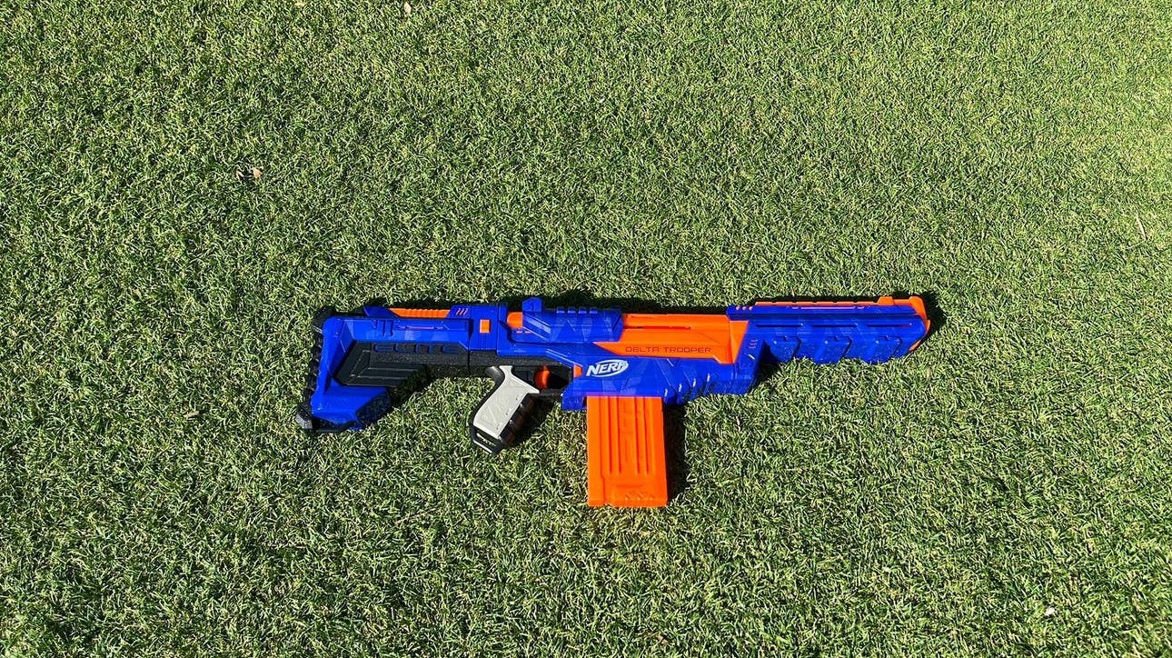 Nerf Delta Trooper, Kinderen en Baby's, Ophalen of Verzenden, Zo goed als nieuw