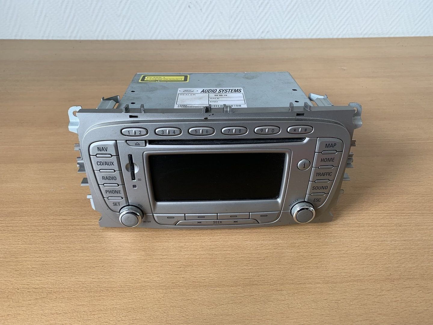 radio ford focus II 2008 - 2013 origineel LSRNS C7E3A, Enlèvement ou Envoi, -, -, -