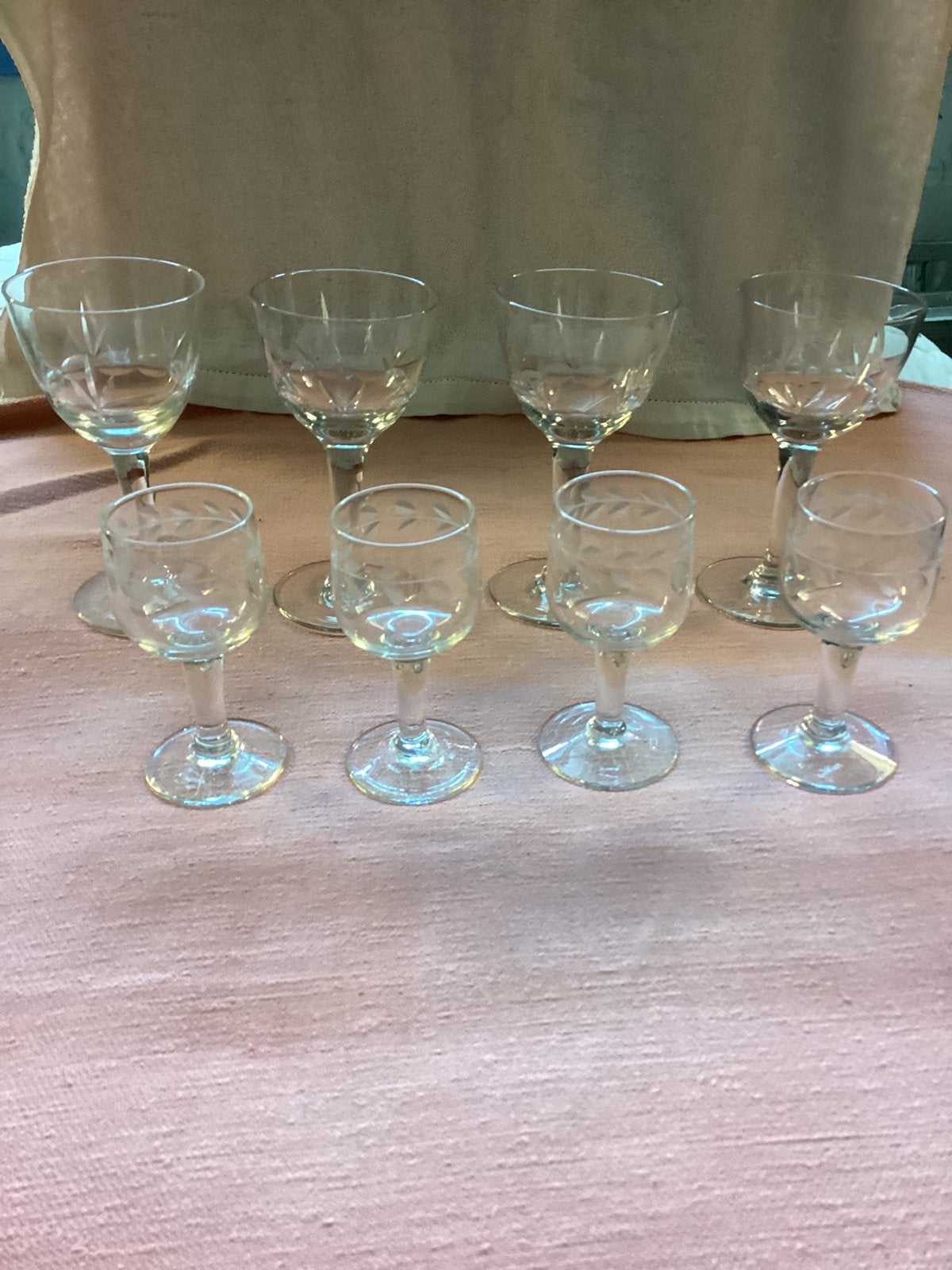 8 petits verres á liqueur, Enlèvement, Comme neuf