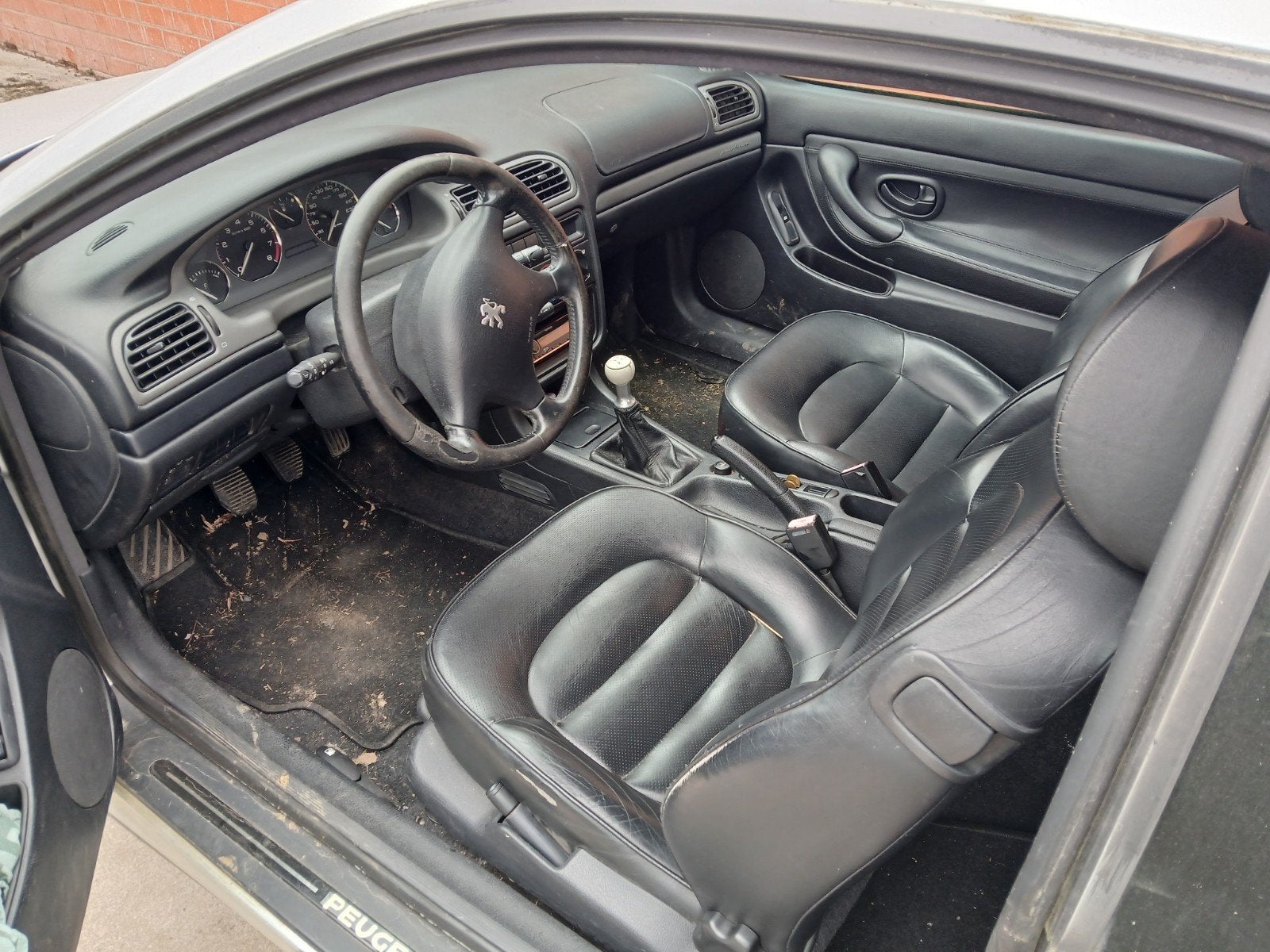 Peugeot 406 cupe, Auto's, 4 zetels, Zwart, Beige, Leder