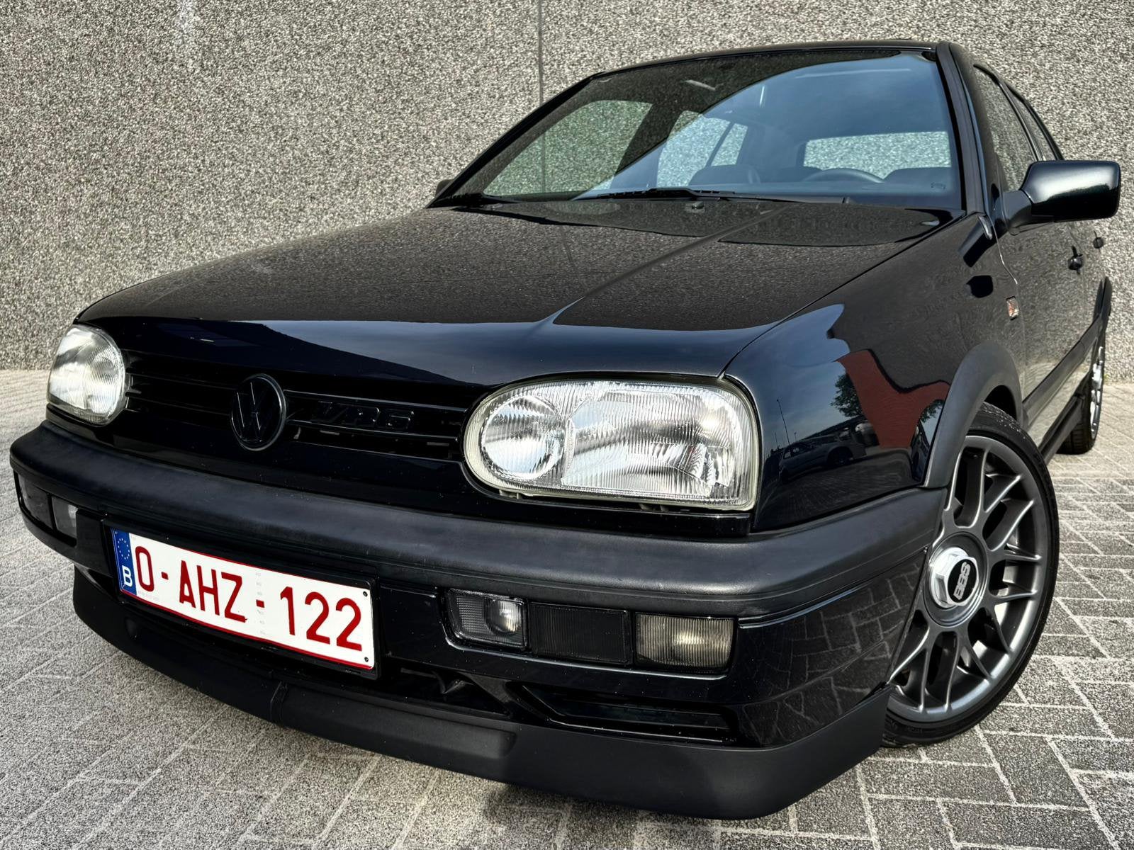 GOLF VR6, Auto's, Volkswagen, Alcantara, Zwart, 5 deurs, Te koop