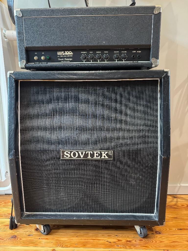 Sovtek MIG 100 + Cabinet - Recently Serviced, Musique & Instruments, Amplis | Basse & Guitare, Utilisé, Guitare, 100 watts ou plus