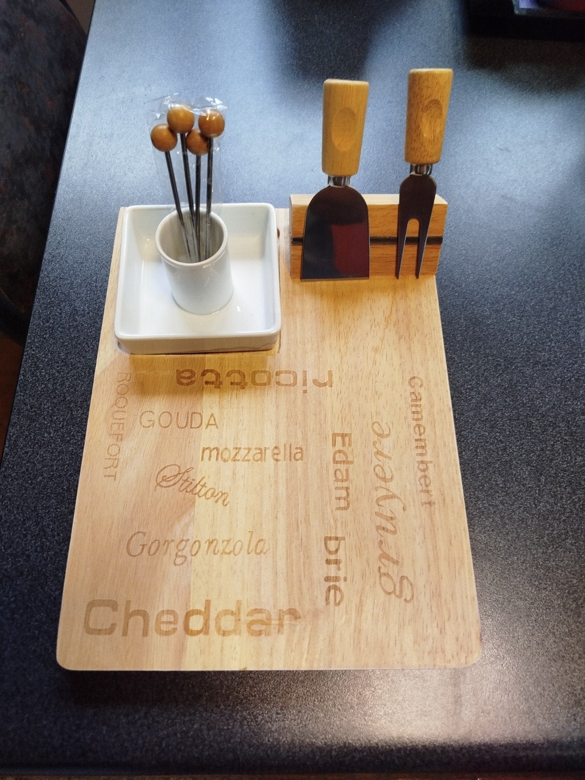 Set à fromages, Maison & Meubles, Enlèvement ou Envoi, Planche à découper