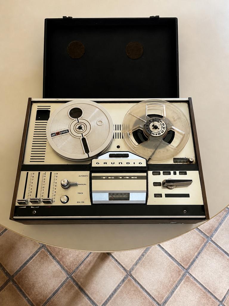 Mooie vintage Grundig bandrecorder., Ophalen, Bandrecorder